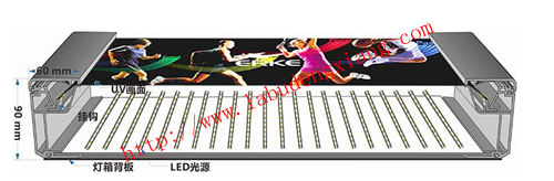 河南超薄燈箱制作：超薄燈箱不銹鋼發(fā)光字。
